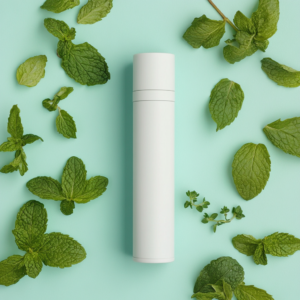 inhaler tube with peppermint