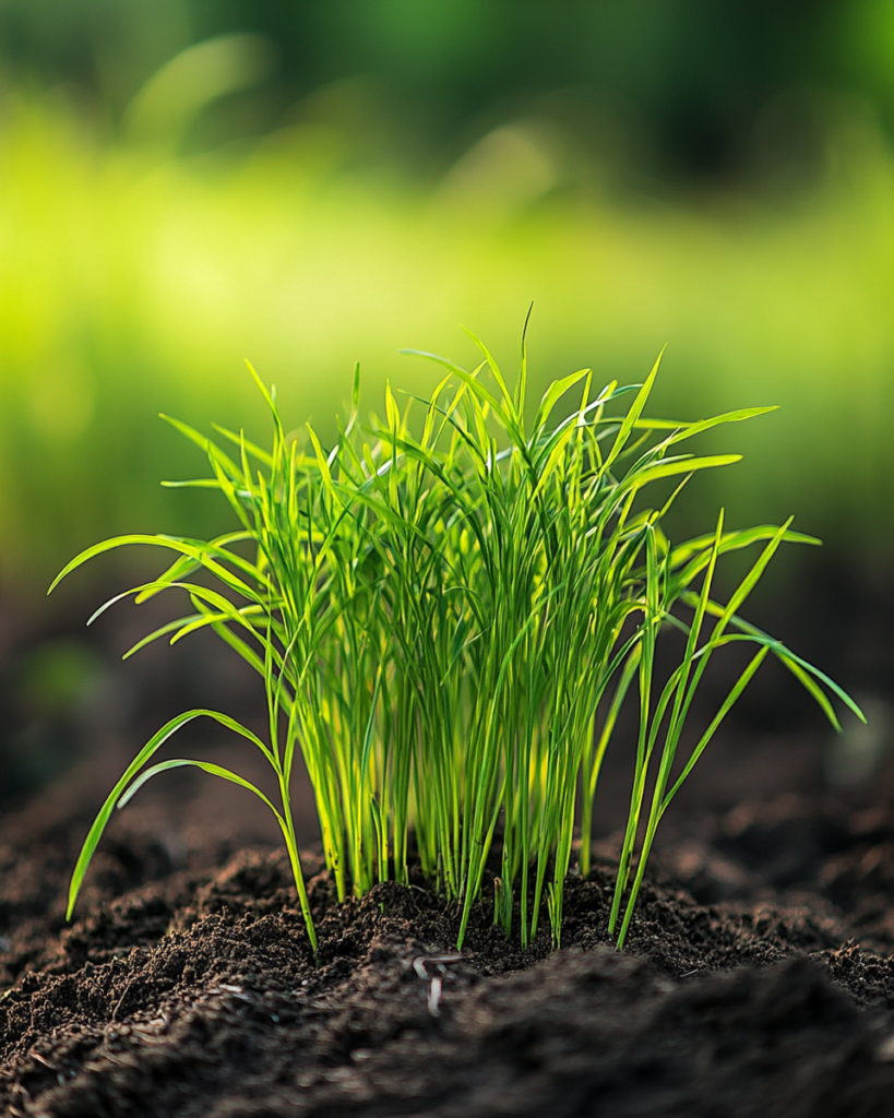 Vetiver plant in its natural habitat