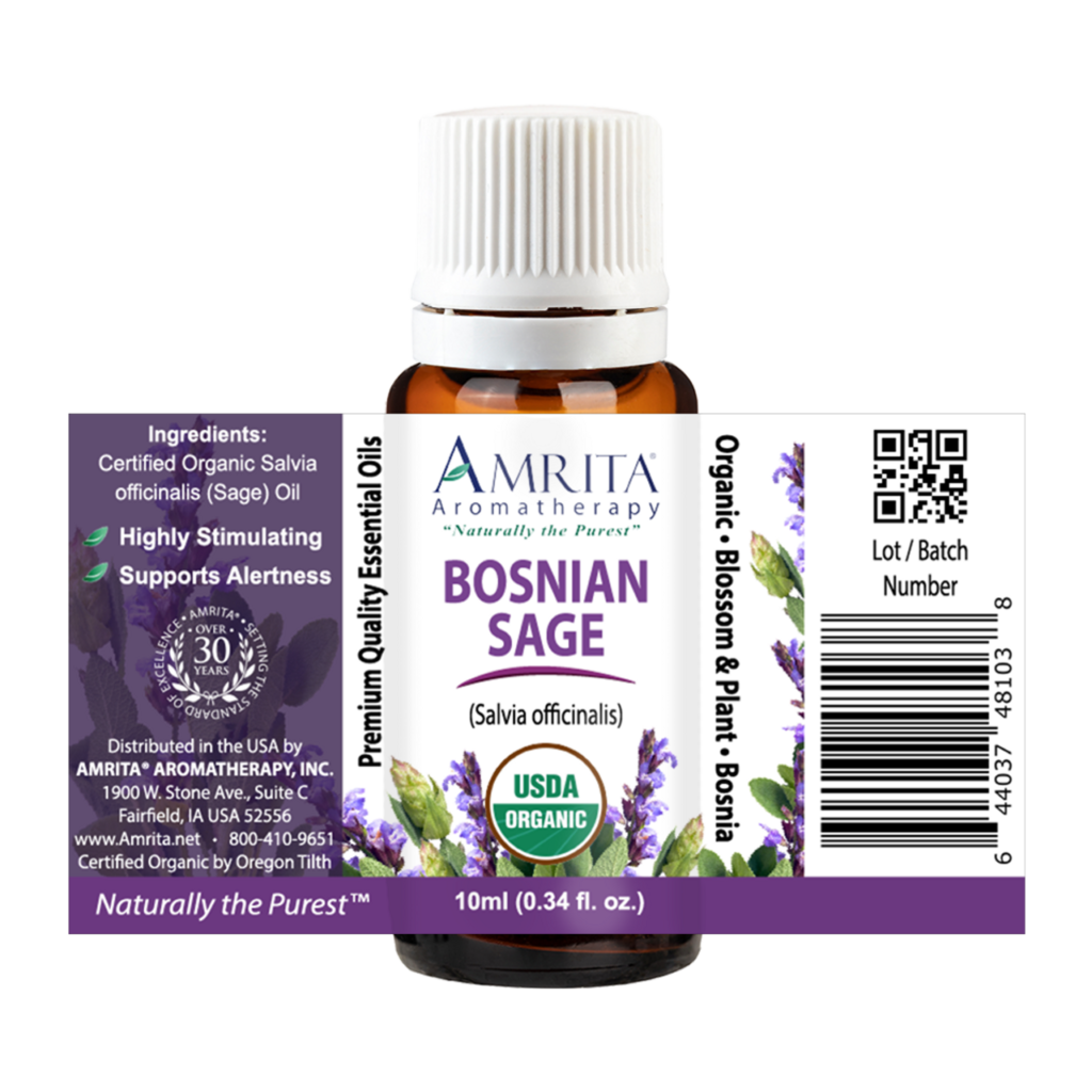 Sage Bosnian Organic Essential Oil