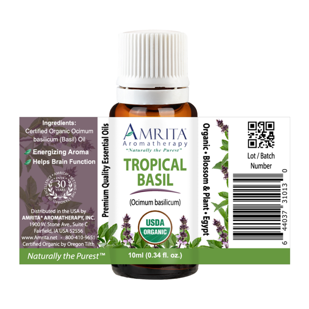 Basil Tropical Organic Essential Oil