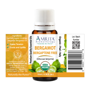 Bergamot Bergaptene Free Organic Essential Oil