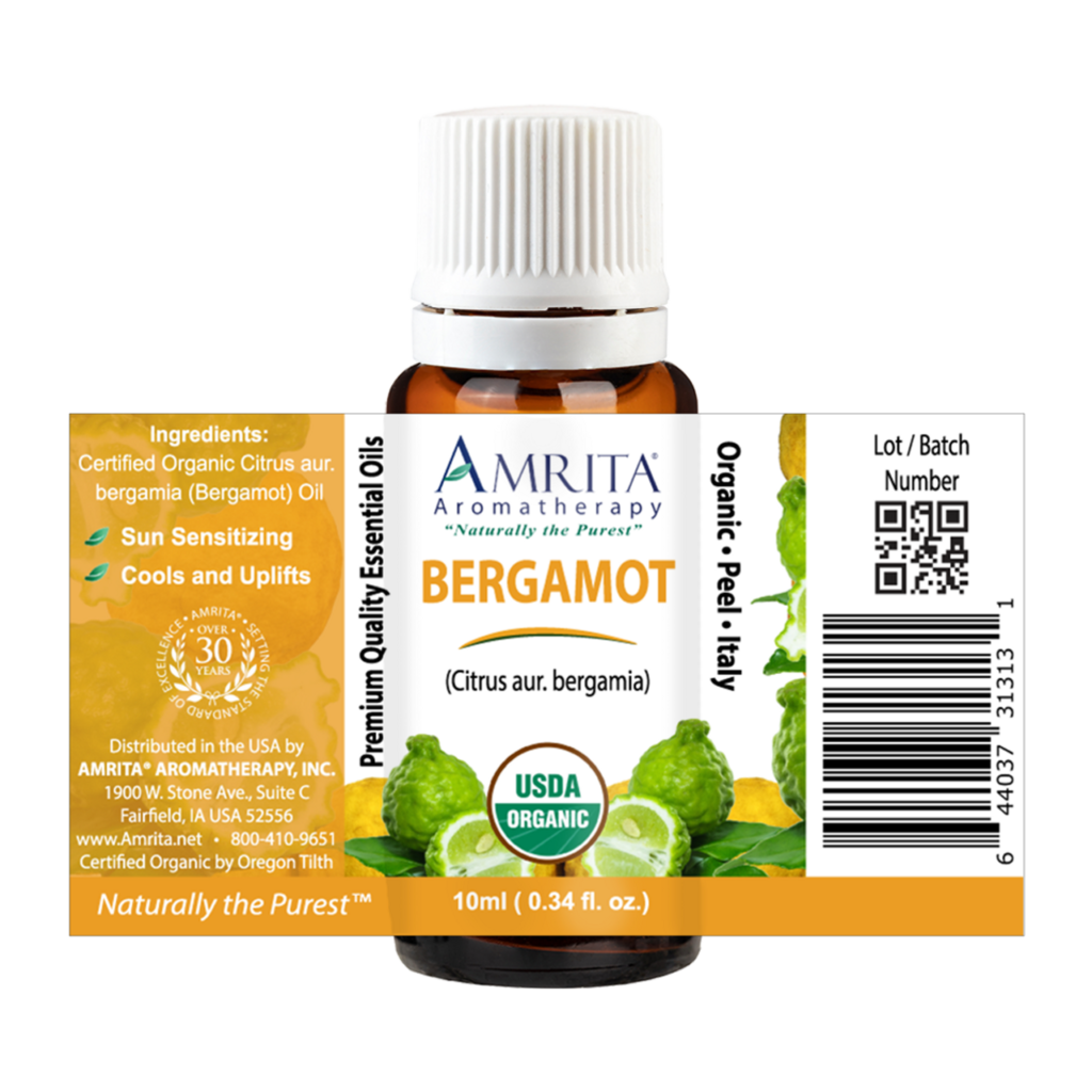 Bergamot Organic Essential Oil