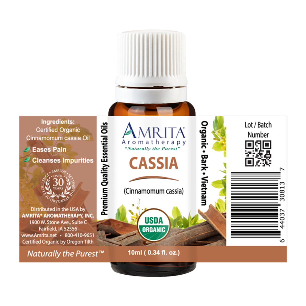 Cassia Organic Essential Oil