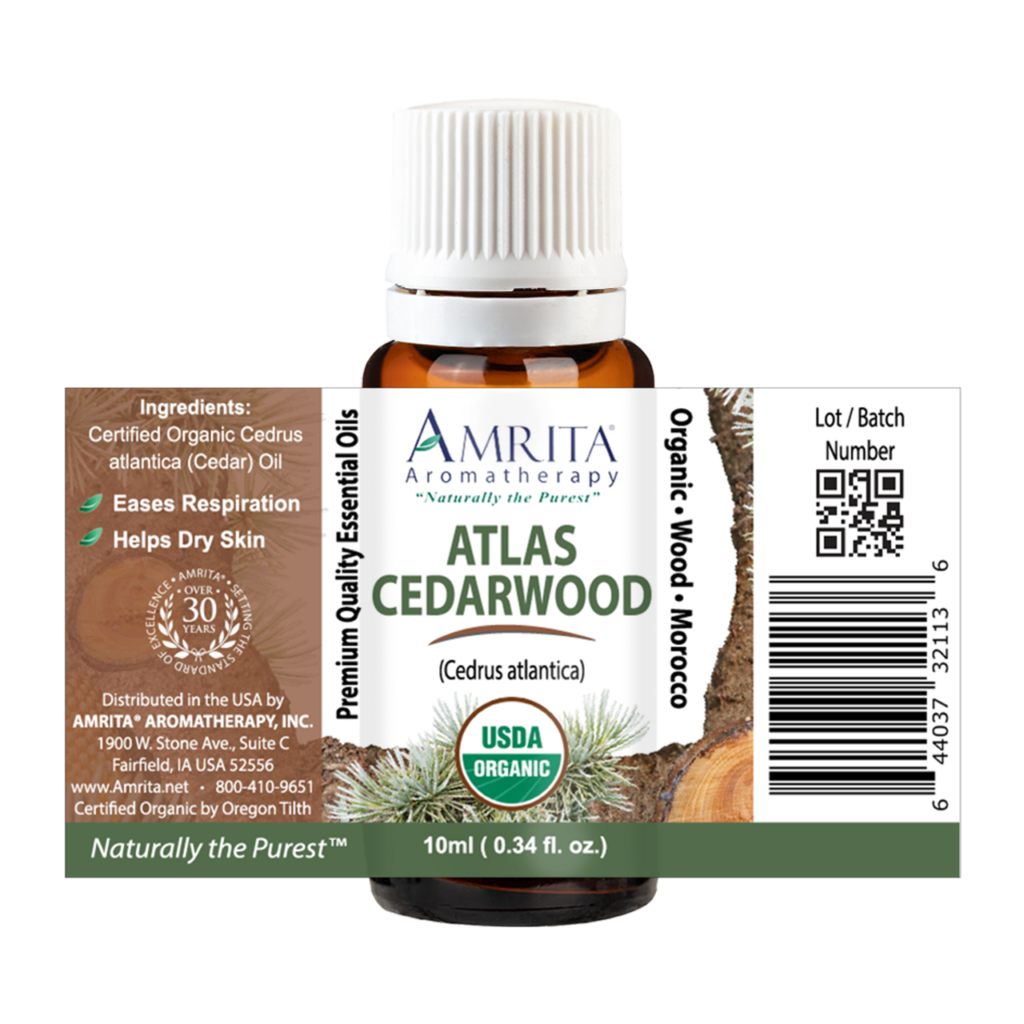 Cedarwood Atlas Organic Essential Oil