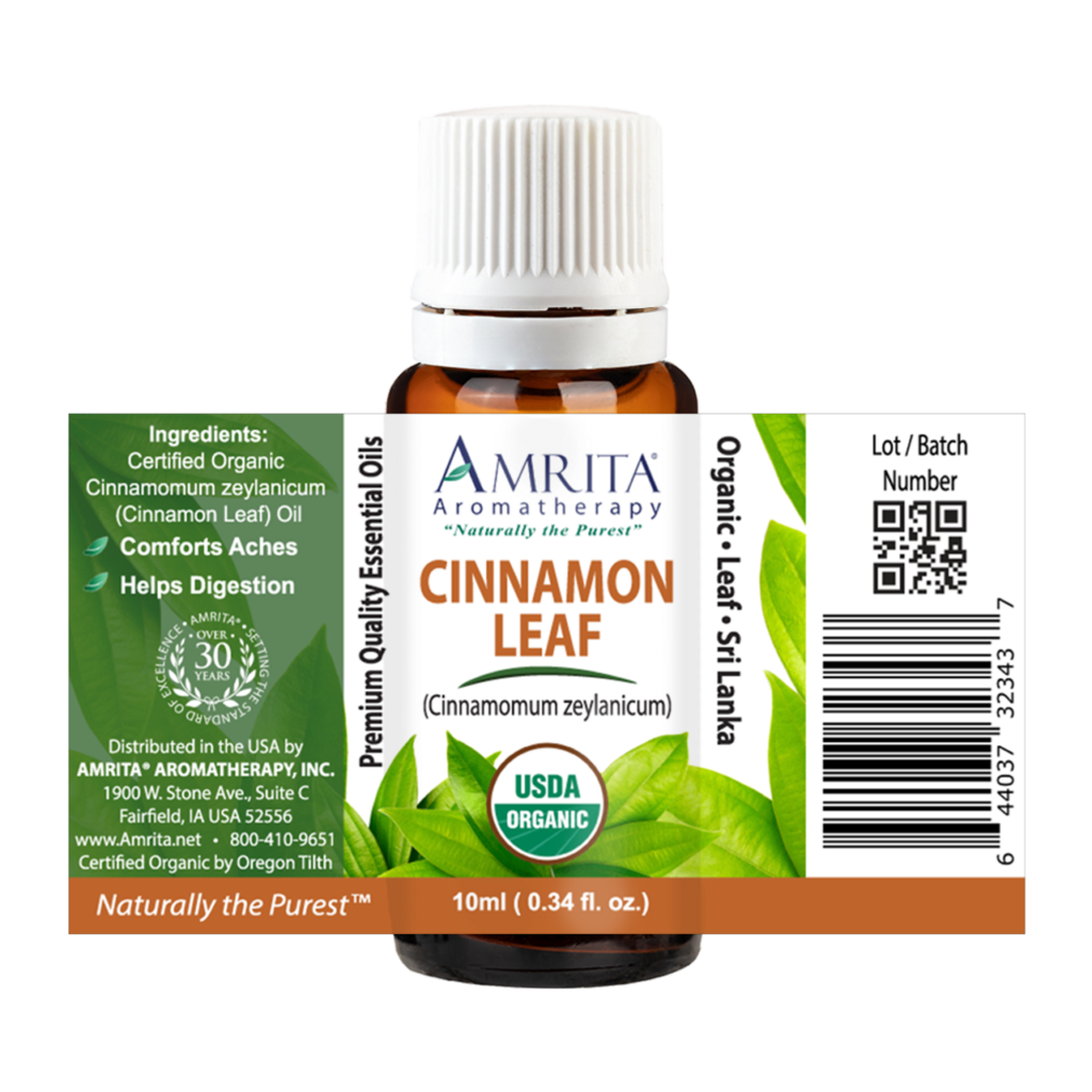 Cinnamon Leaf Organic Essential Oil