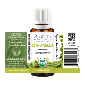 Citronella Organic Essential Oil