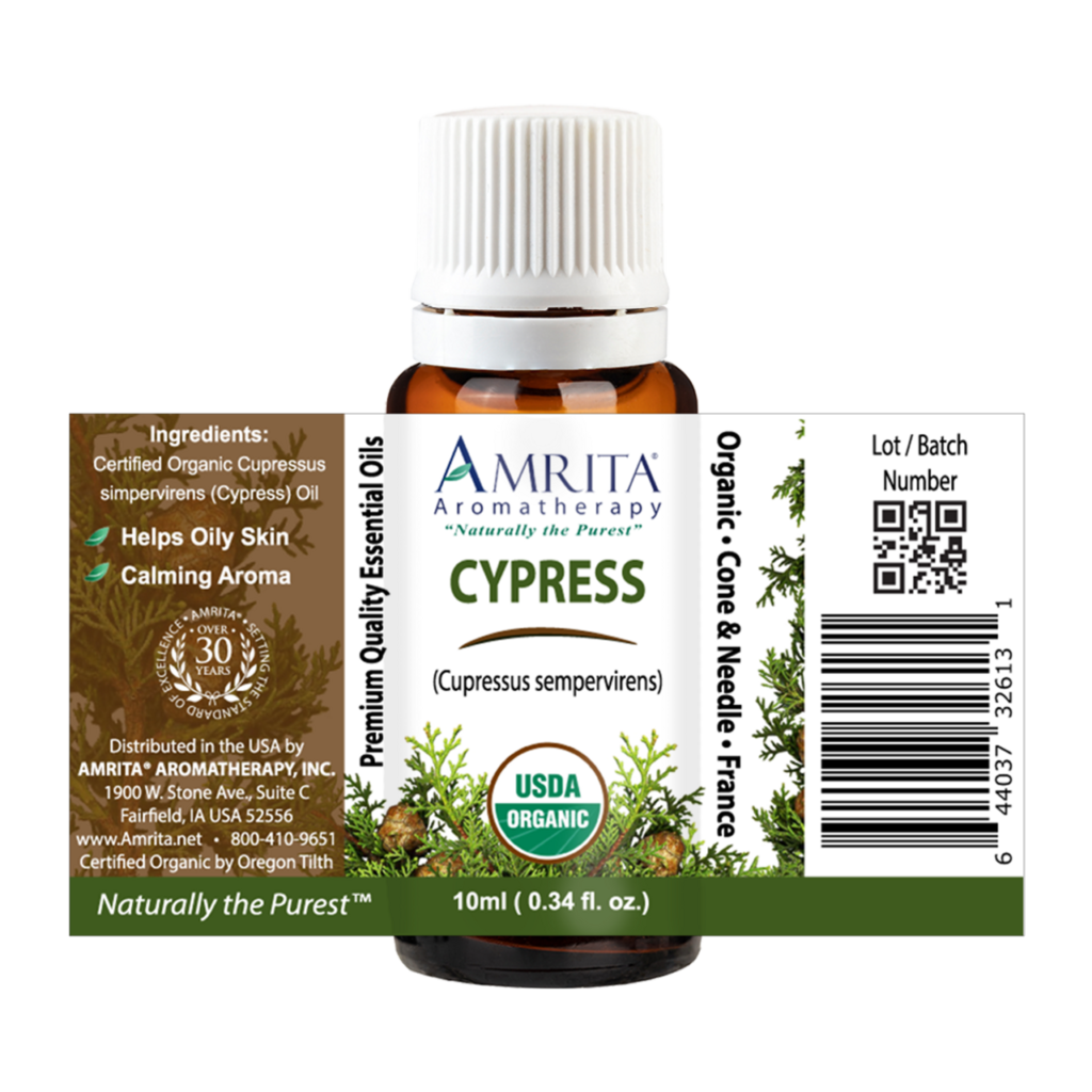 Cypress Organic Essential Oil