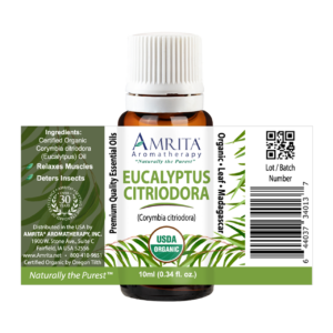 Eucalyptus Citriodora Organic Essential Oil