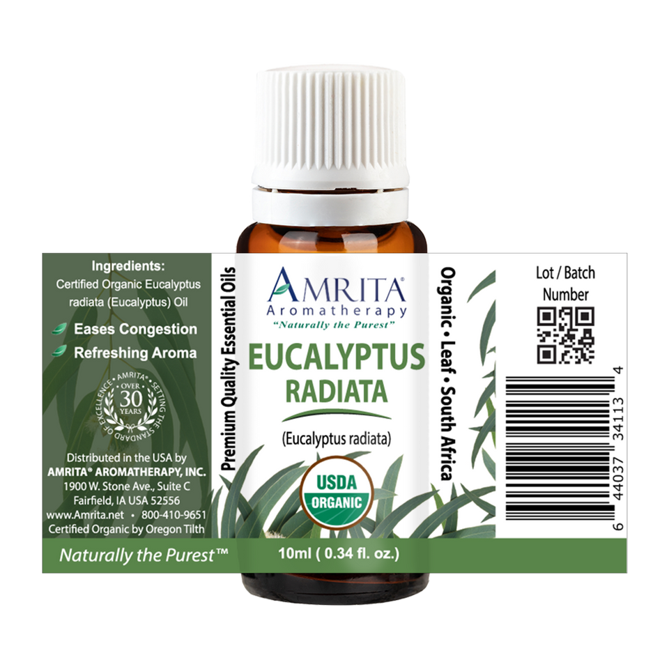 Eucalyptus Radiata Organic Essential Oil