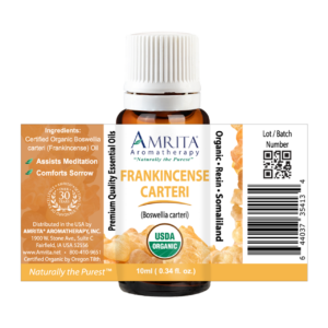 Frankincense Carteri Organic Essential Oil