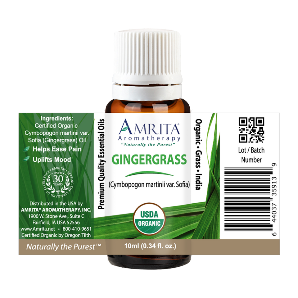 Gingergrass Organic Essential Oil