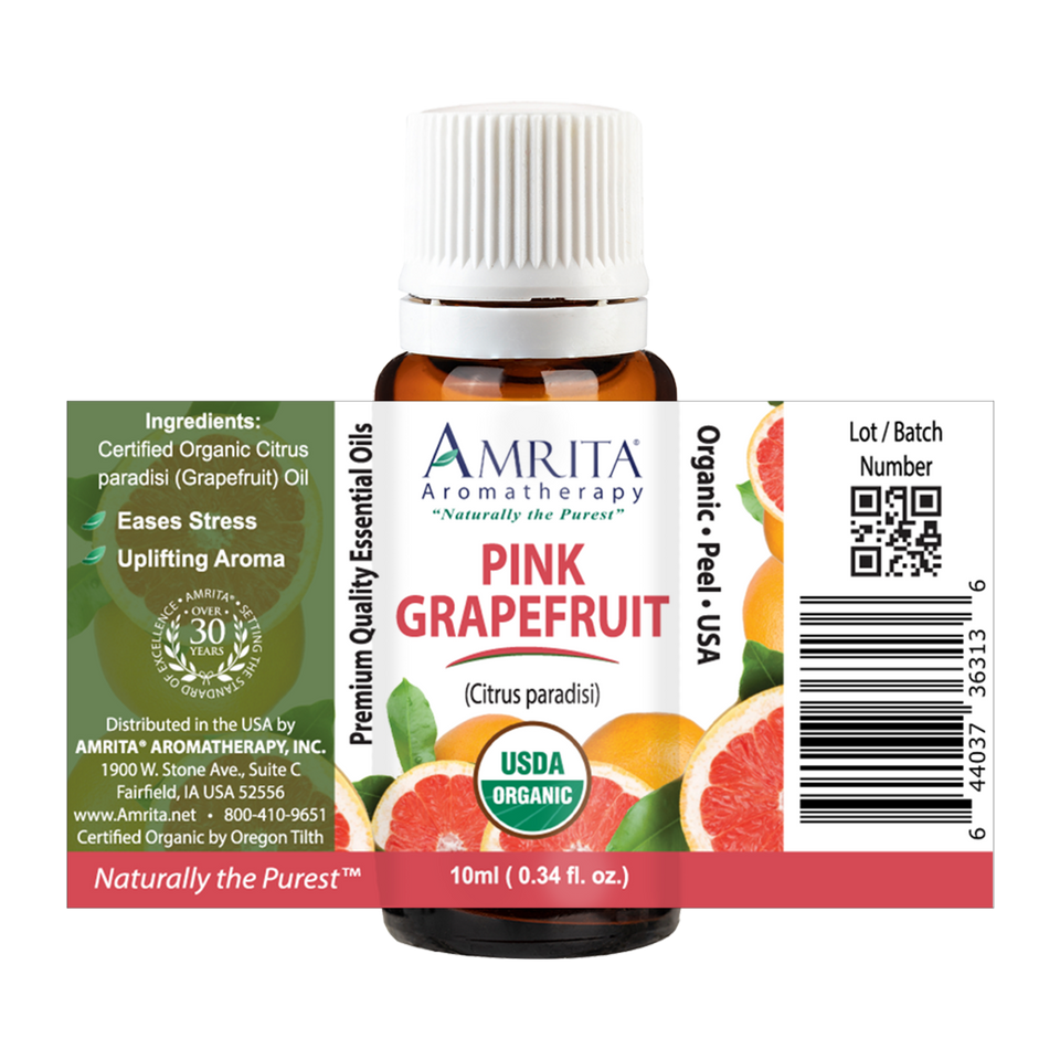 Grapefruit Pink Organic Essential Oil