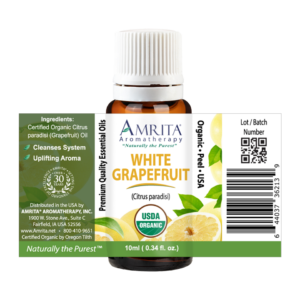 Grapefruit White Organic Essential Oil