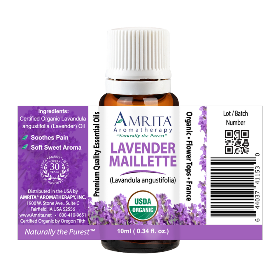 Lavender Maillette Organic Essential Oil