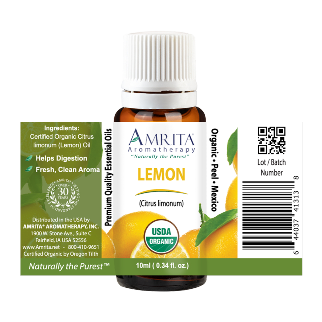 Lemon Organic Essential Oil