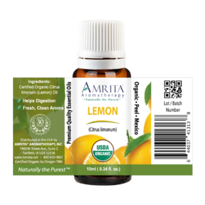 Lemon Organic Essential Oil