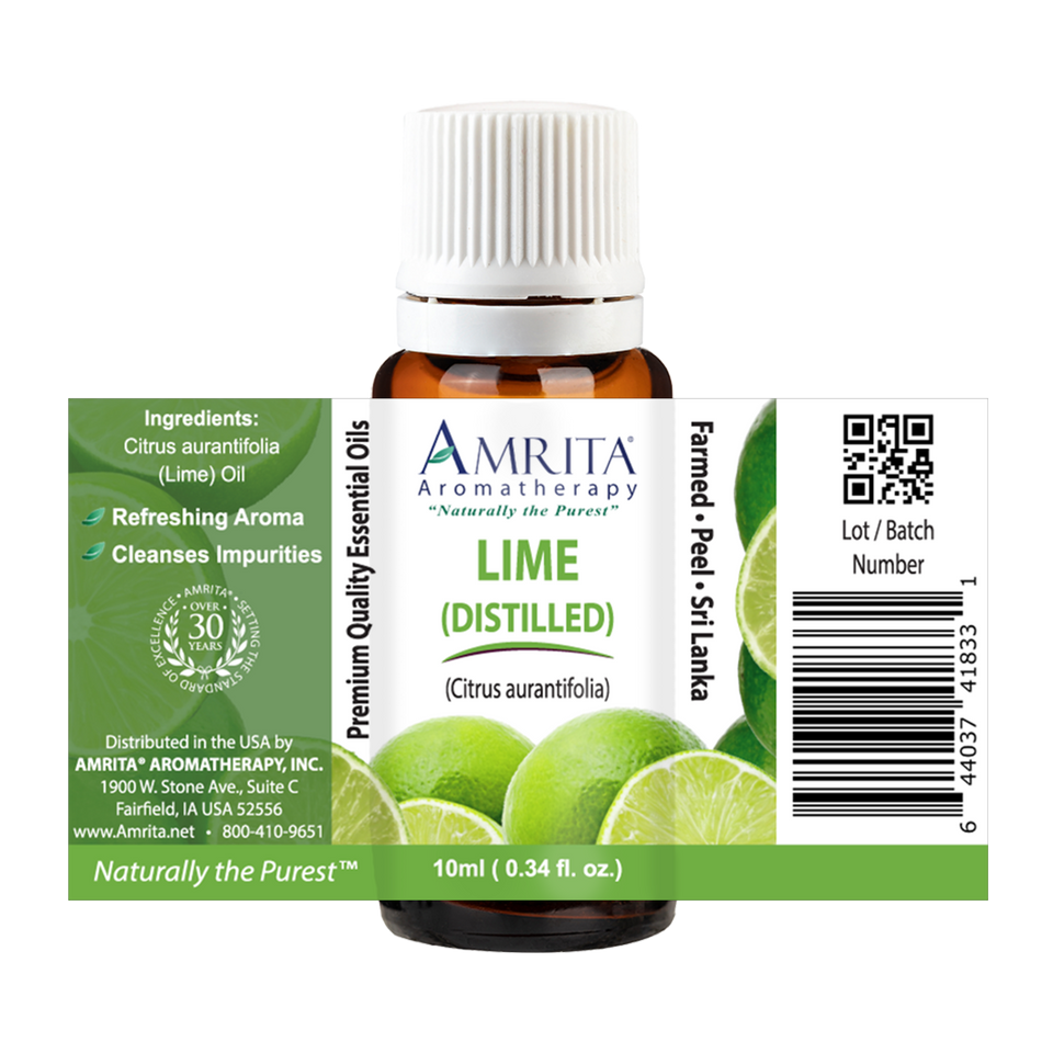 Lime Steam Distilled Essential Oil