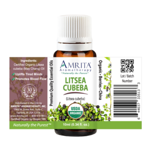 Litsea Cubeba Organic Essential Oil