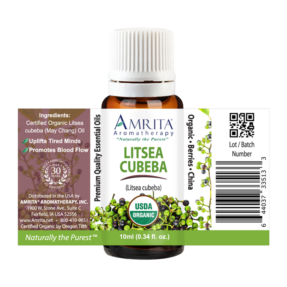 Litsea Cubeba Organic Essential Oil