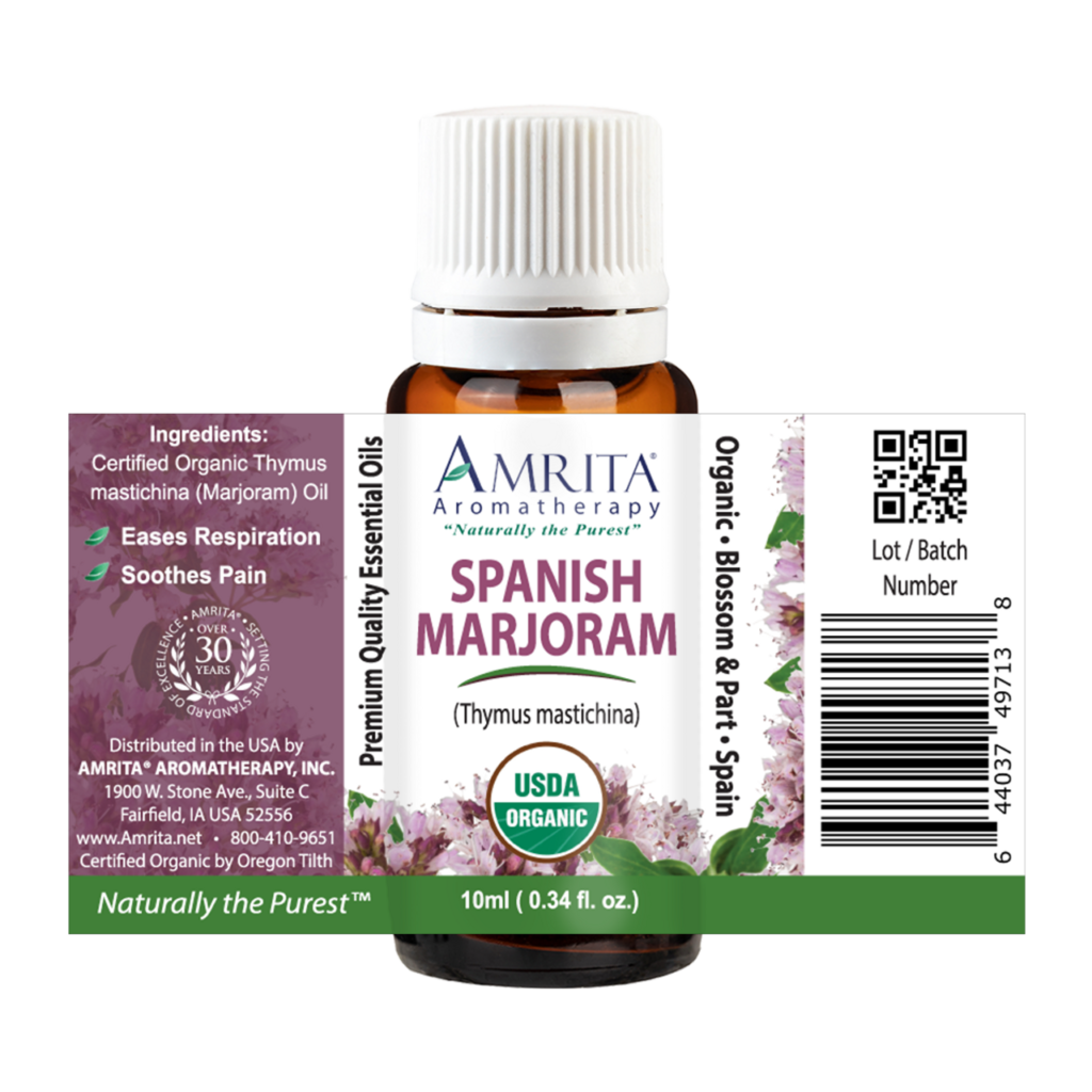 Marjoram Spanish Organic Essential Oil