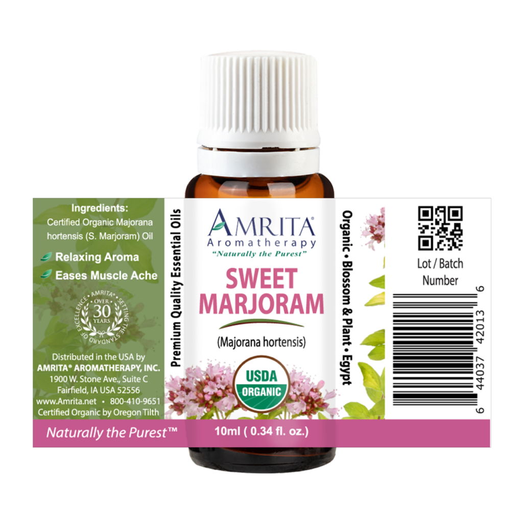 Marjoram Sweet Organic Essential Oil