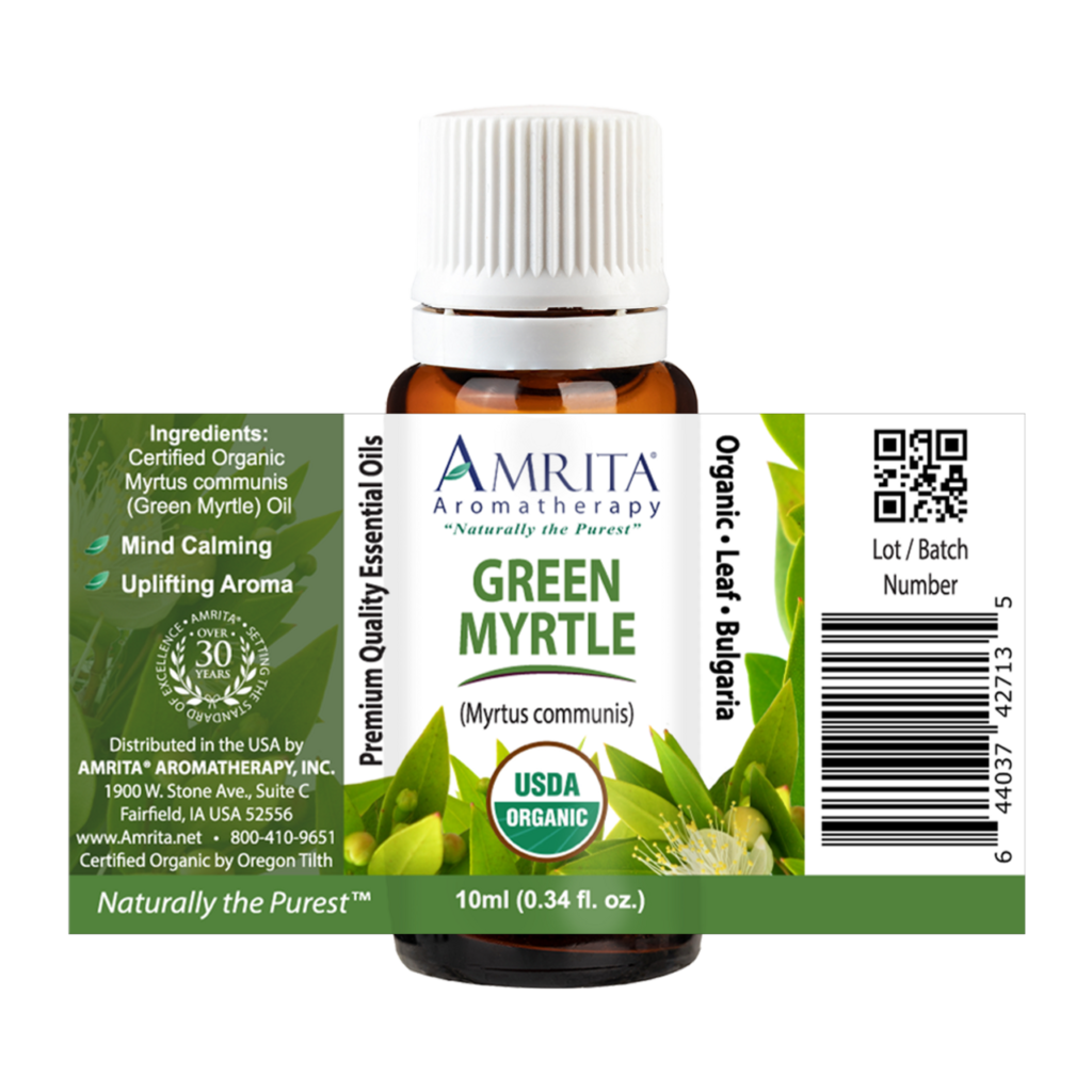 Myrtle Green Organic Essential Oil