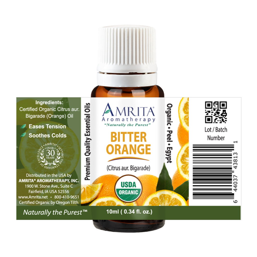 Orange Bitter Organic Essential Oil