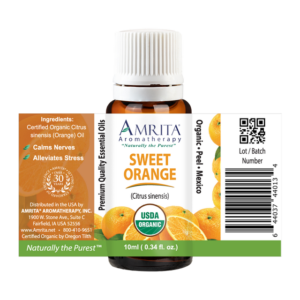 Orange Sweet Organic Essential Oil