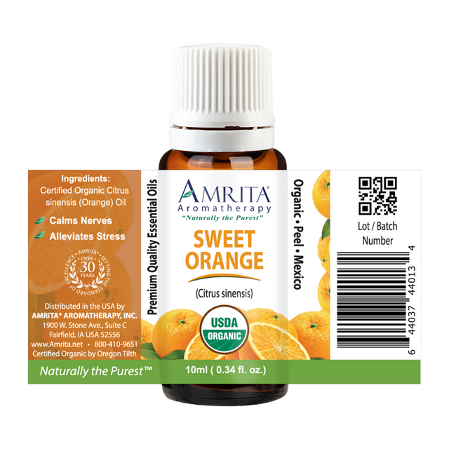 Orange Sweet Organic Essential Oil