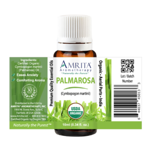 Palmarosa Organic Essential Oil