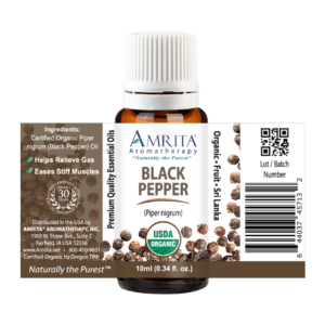 Pepper Black Organic Essential Oil