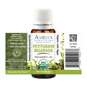 Petitgrain Bigarade Organic Essential Oil