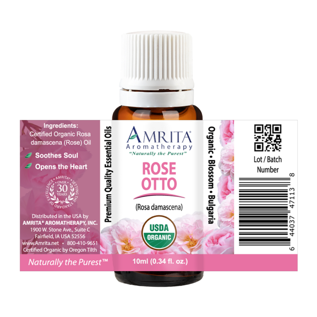 Rose Otto Bulgarian Organic Essential Oil