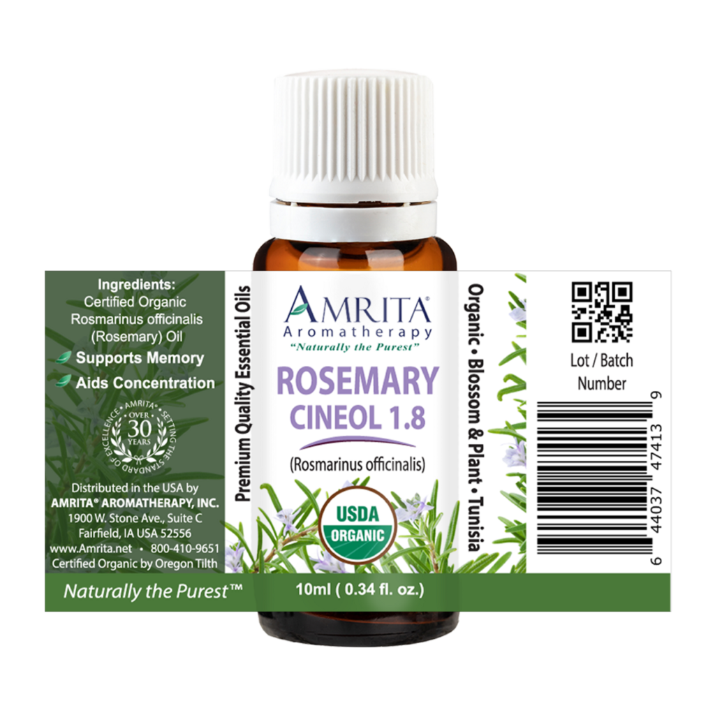 Rosemary Cineol 1.8 Organic Essential Oil