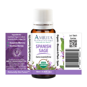 Sage Spanish Organic Essential Oil