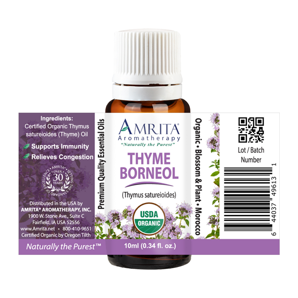 Thyme Borneol Organic Essential Oil