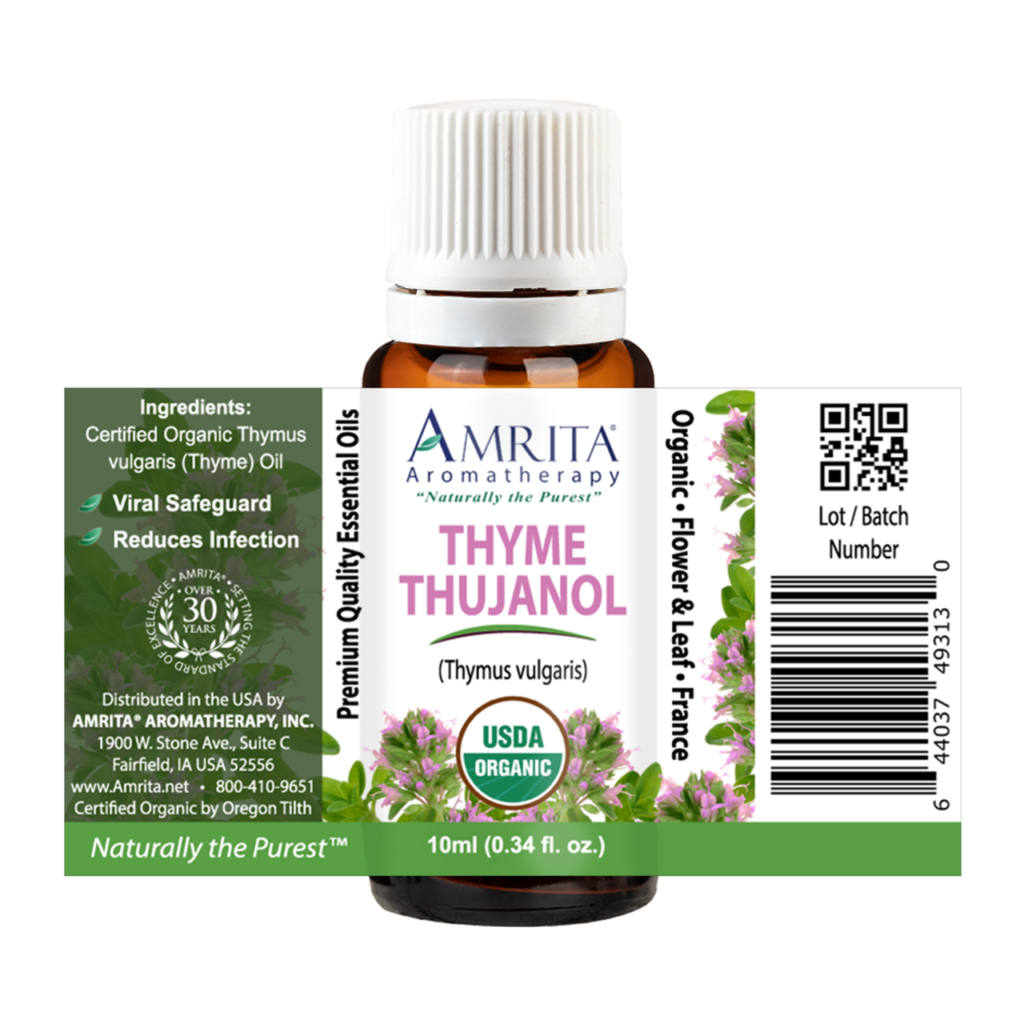 Thyme Thujanol Organic Essential Oil