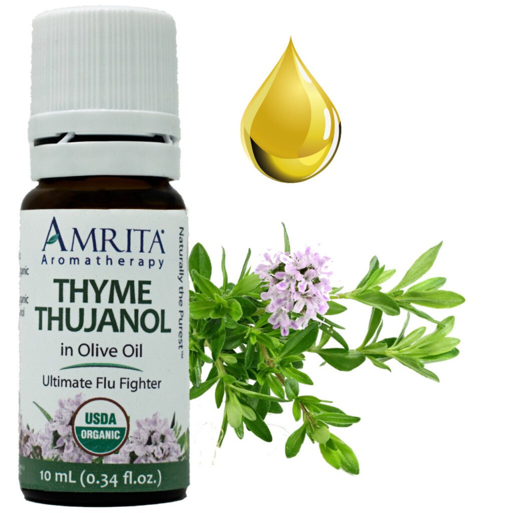 Thyme Thujanol Organic Essential Oil in Olive Oil