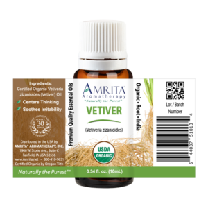 Vetiver Organic Essential Oil