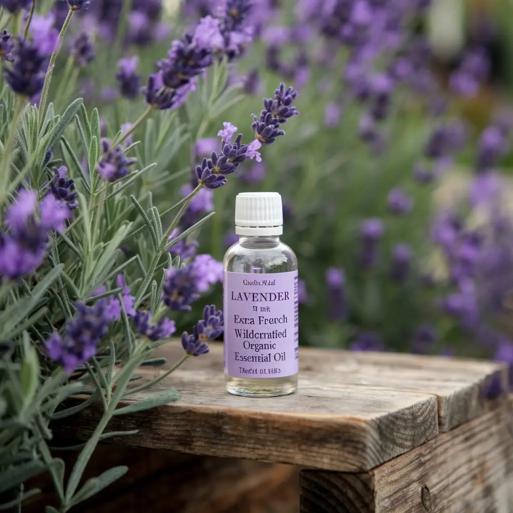 Lavender Extra French Wildcrafted Organic Essential Oil