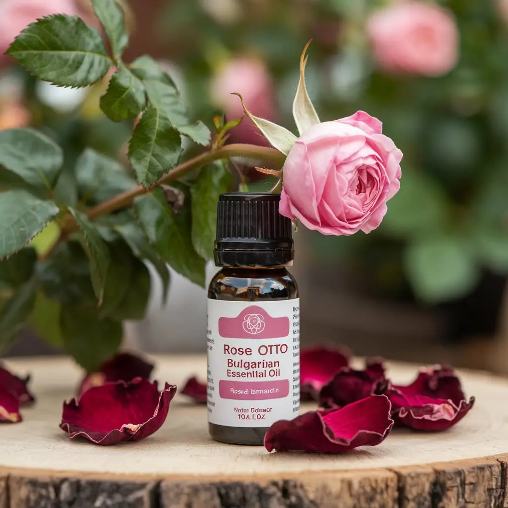 Rose Otto Bulgarian Organic Essential Oil