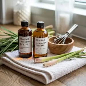 After-Bath Lemongrass Body Oil